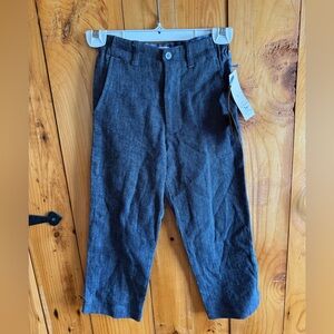 NWT BLU PONY VINTAGE Boy’s Herringbone Trousers